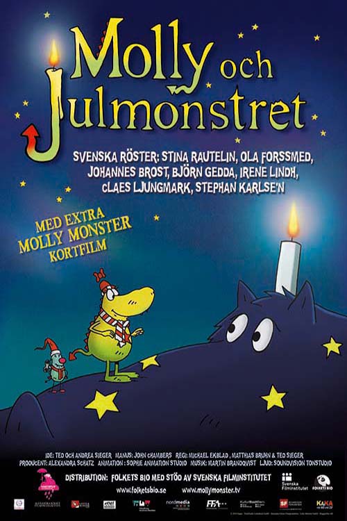 Filmaffisch för Molly och julmonstret (2011)