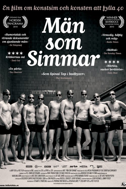 Män som simmar