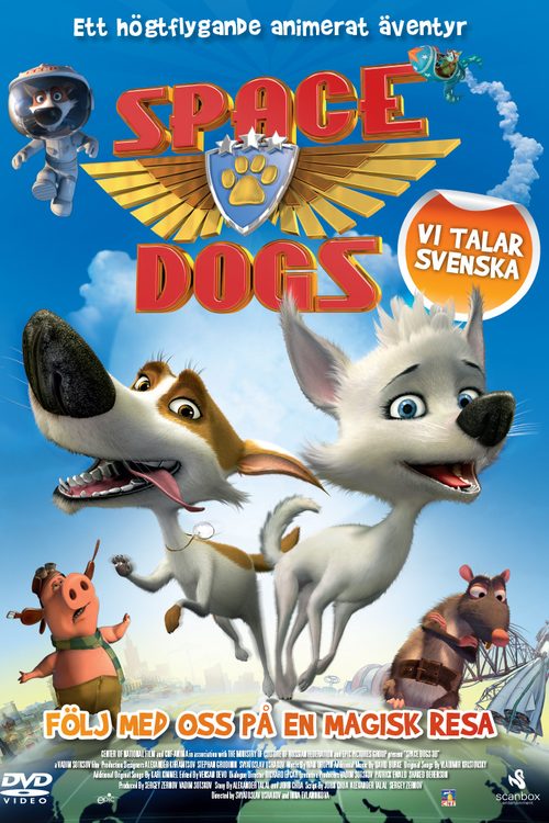 Filmaffisch för Space Dogs (2010)