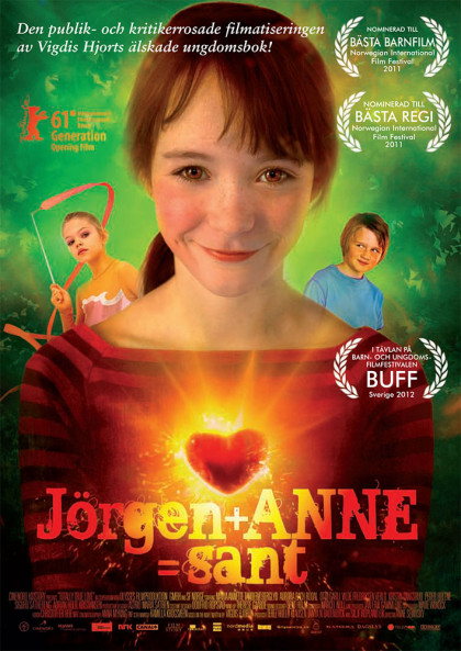 Filmaffisch för Jörgen + Anne = sant (2011)