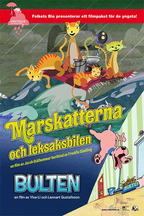 Filmaffisch för Marskatterna och Leksaksbilen & Bulten (2011)