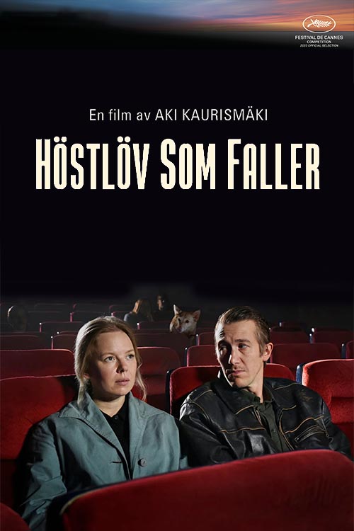 Höstlöv som faller