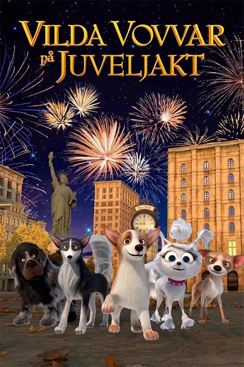 Filmaffisch för Vilda vovvar på juveljakt (2023)