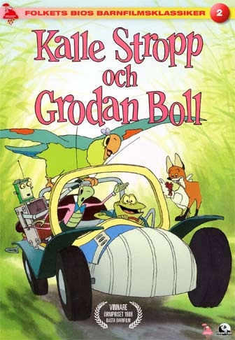 Filmaffisch för Kalle Stropp och Grodan Boll (1987)