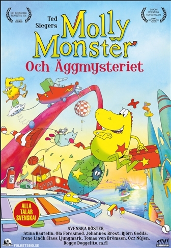 Filmaffisch för Molly Monster och äggmysteriet (2016)